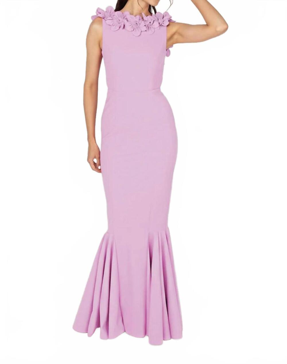 NEW GRETA CONSTANTINE uring gown in rose
